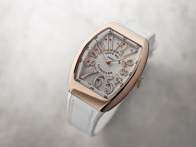 Franck Muller NEW Long Island Retrograde Second 18K White Gold Watch 1100 DS R