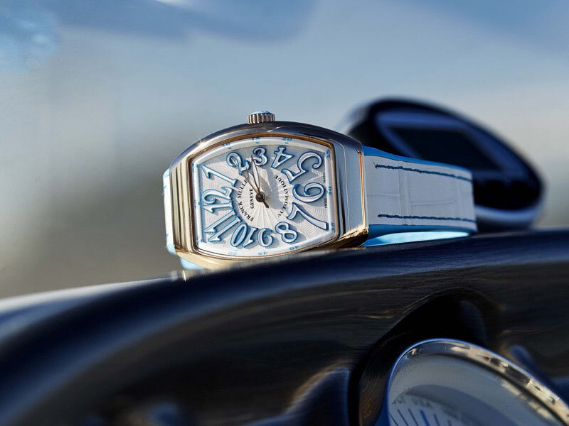 Franck Muller Franc Muller Tonokervex Vegas 5850VEGAS D Black/Silver Dial Used Watch Men's Watches