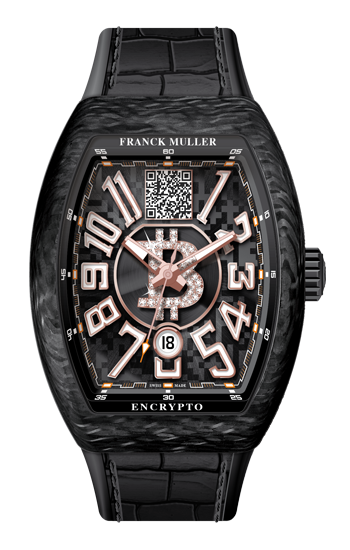 Franck Muller Franck Muller Tonneau Carvex Vegas 5850 VEGAS D K18YG Genuine Diamond OH Men's Watch Self-Winding Black