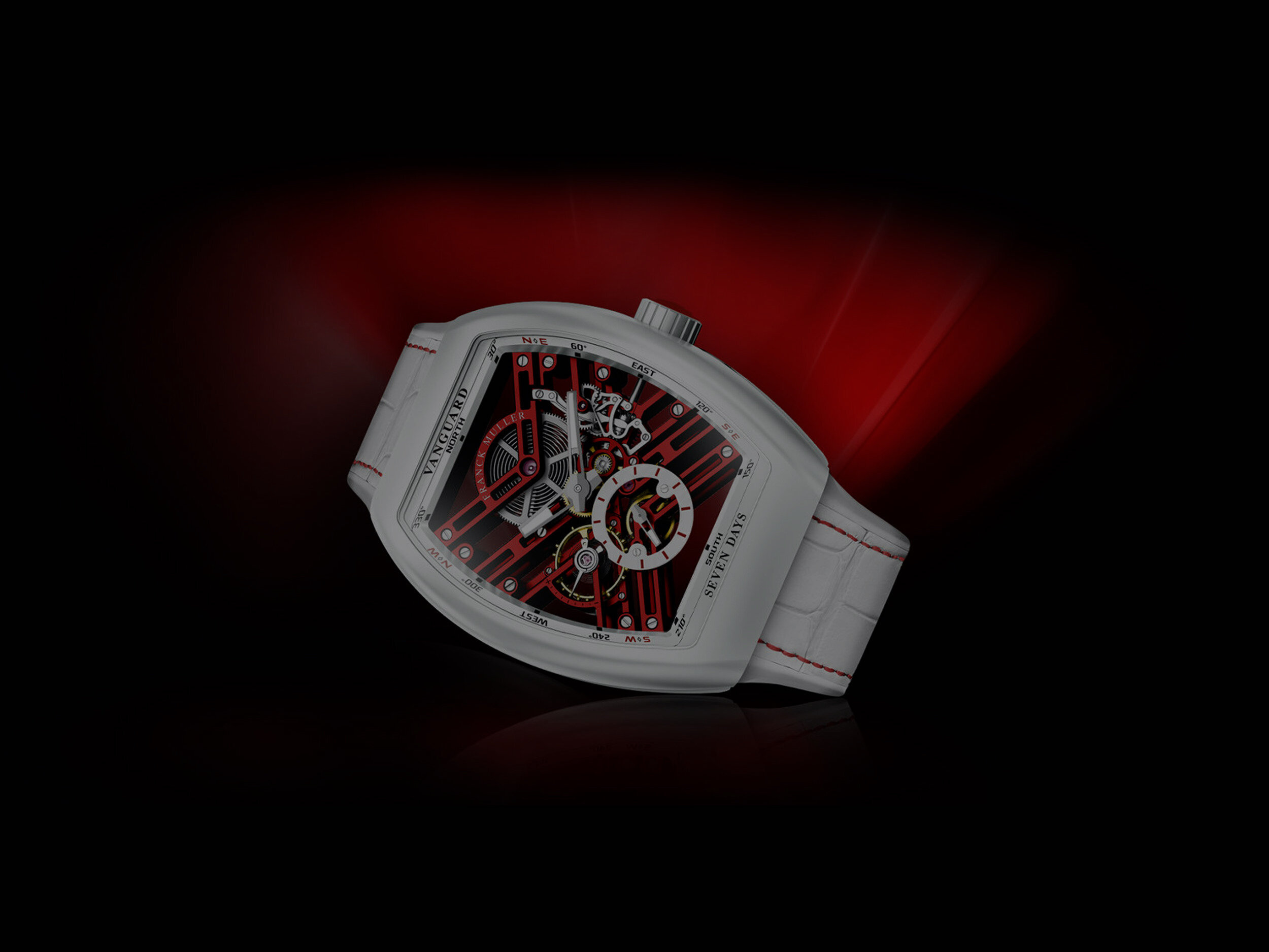 Franck Muller Vanguard Racing Red