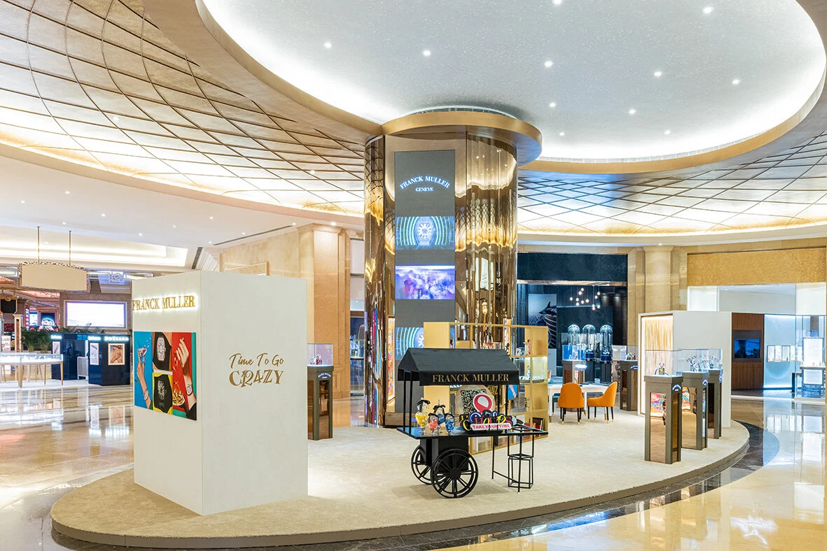 FRANCK MULLER “Time To Go CRAZY” Exhibition Opens at T Galleria of DFS, Macau