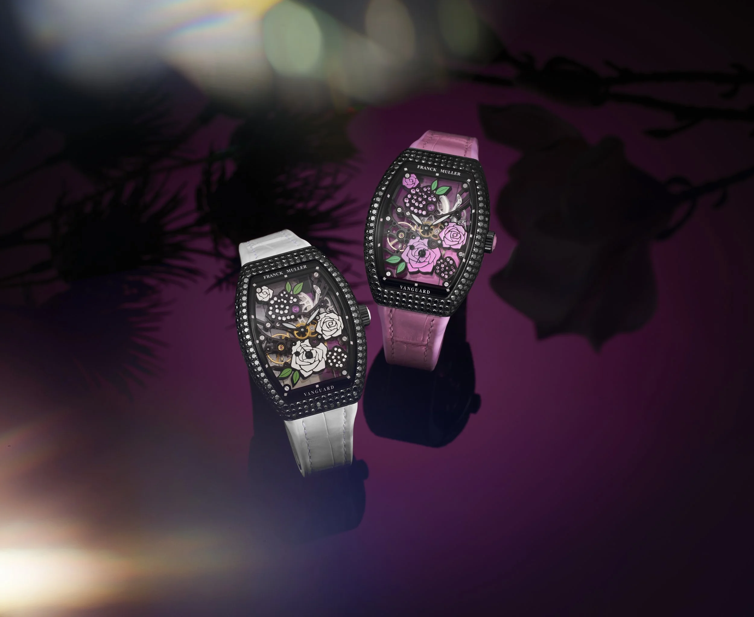 THE VANGUARD ROSE SKELETON  BLACK DIAMONDS