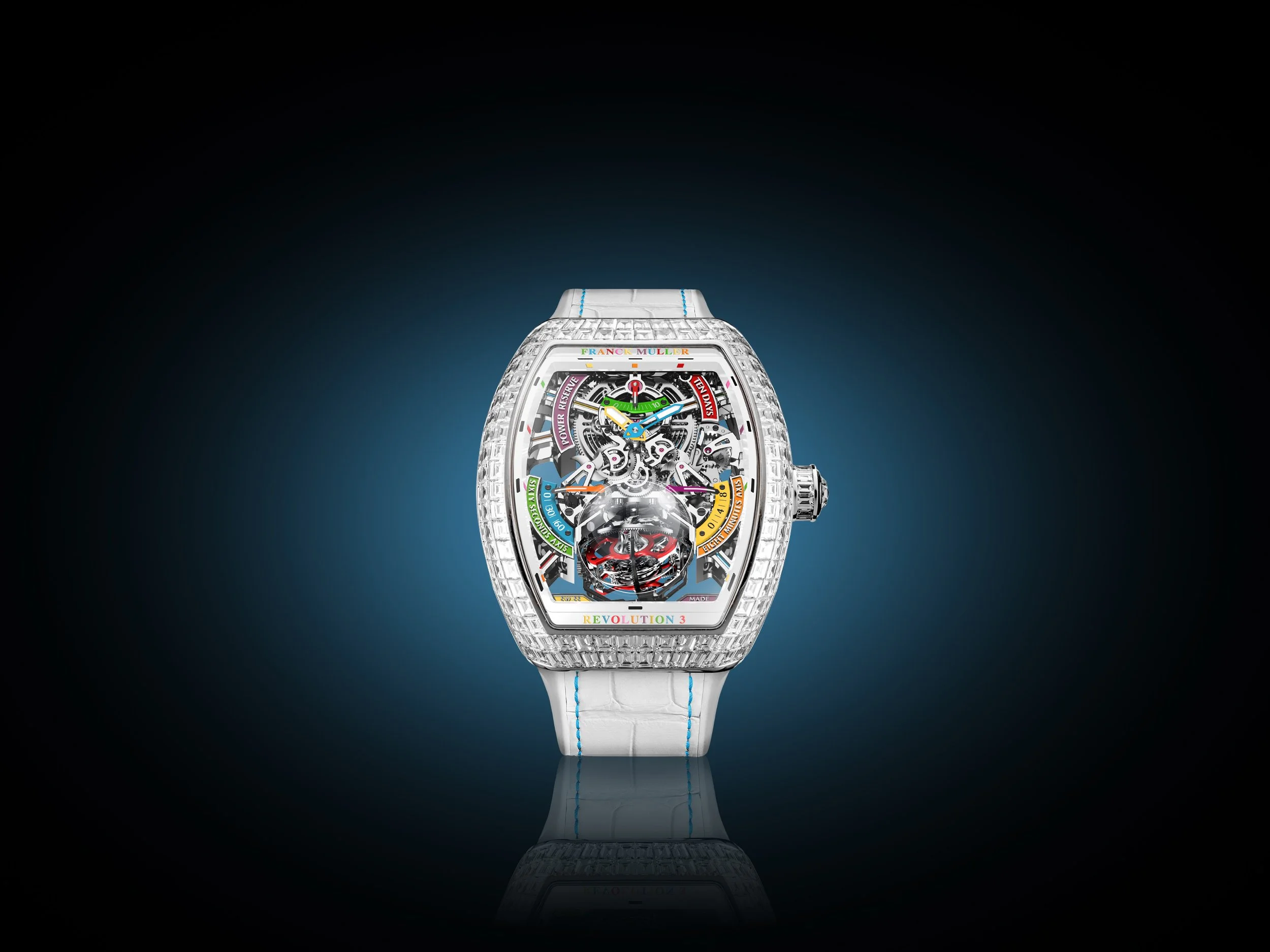 Vanguard Revolution 3 Skeleton Cortina Watch 50th Anniversary Special Editions 