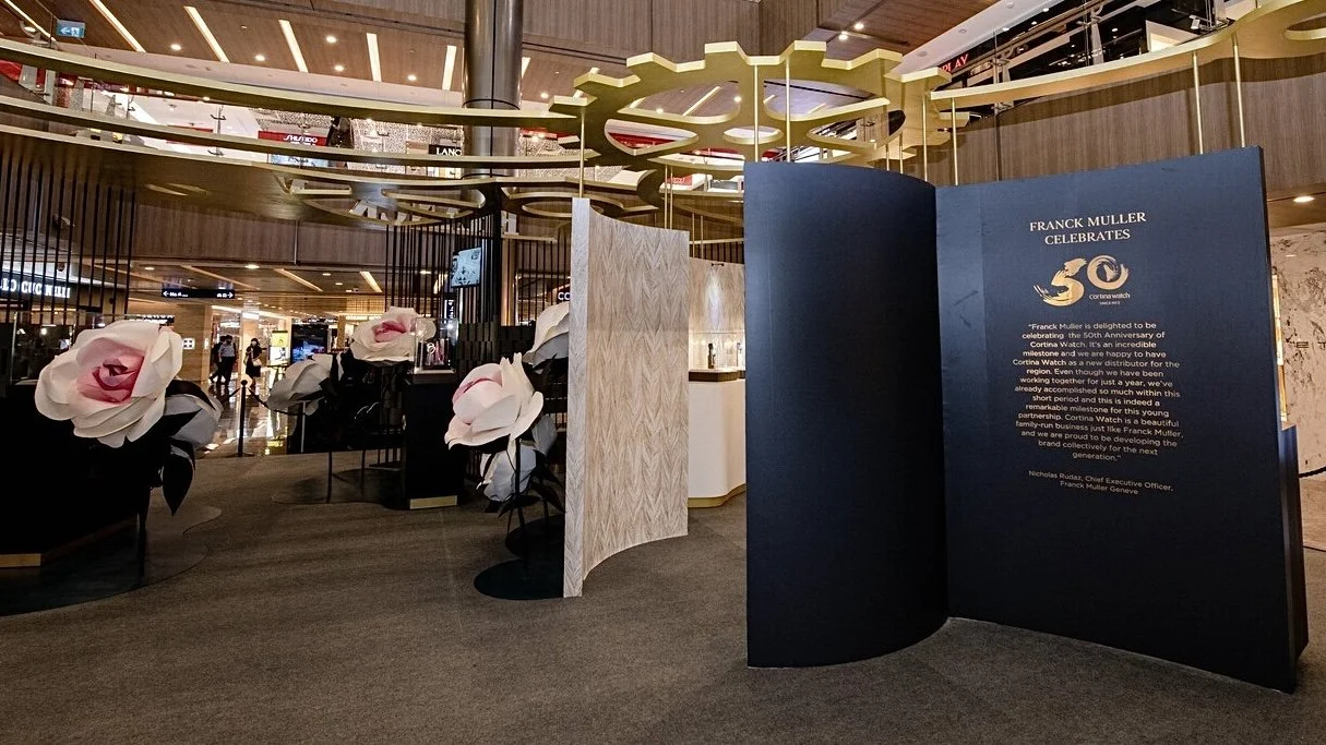 Franck Muller celebrates Cortina Watch's Golden Jubilee