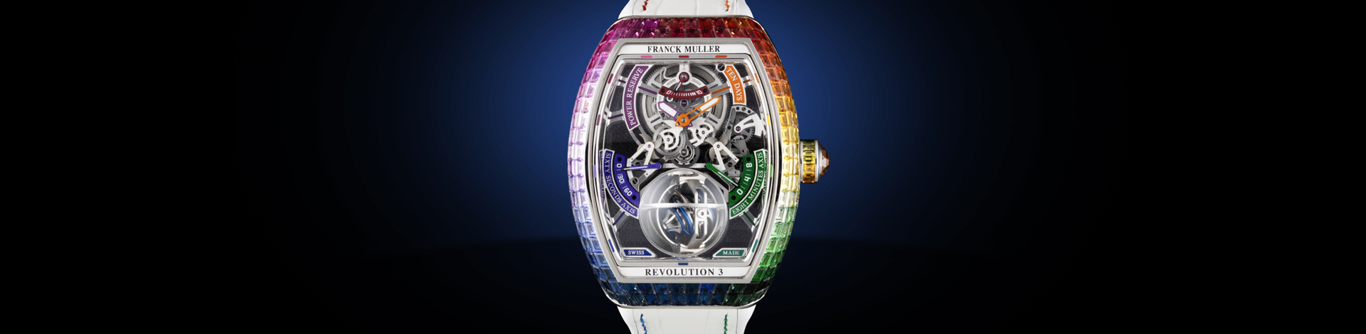  The New Vanguard™ Revolution 3 Skeleton Rainbow