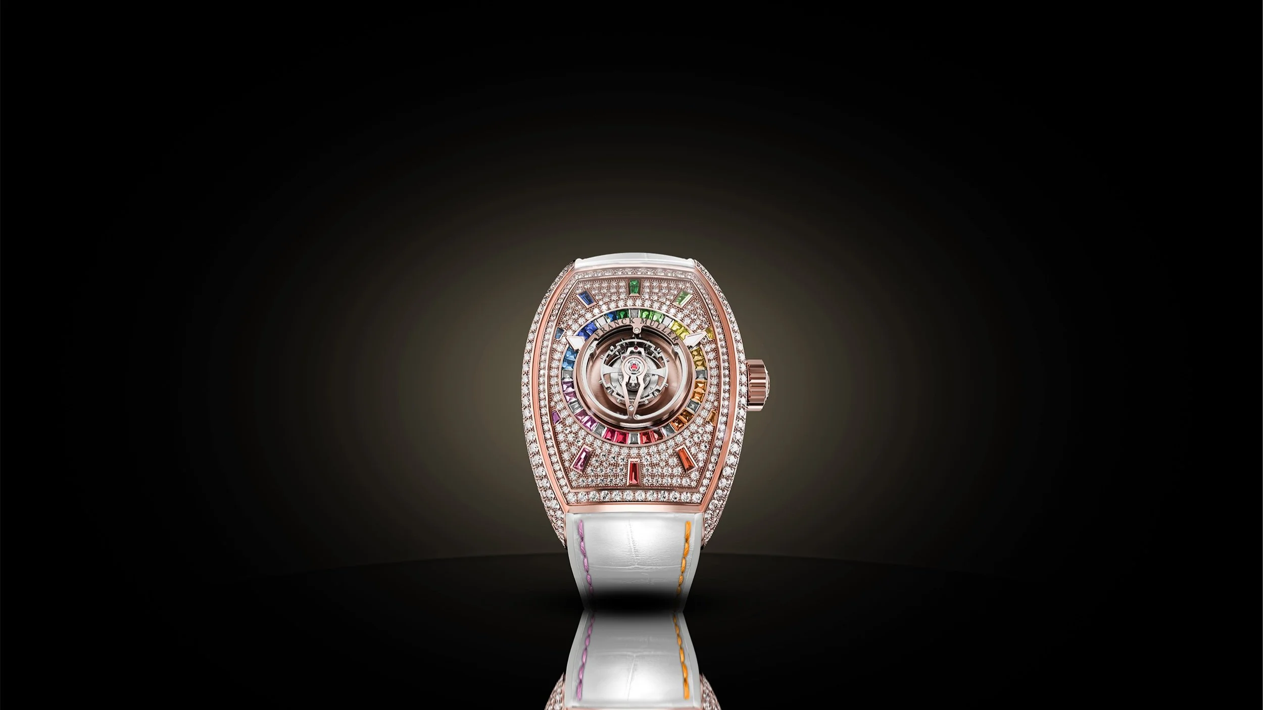 Curvex CX Grand Central Tourbillon Rainbow