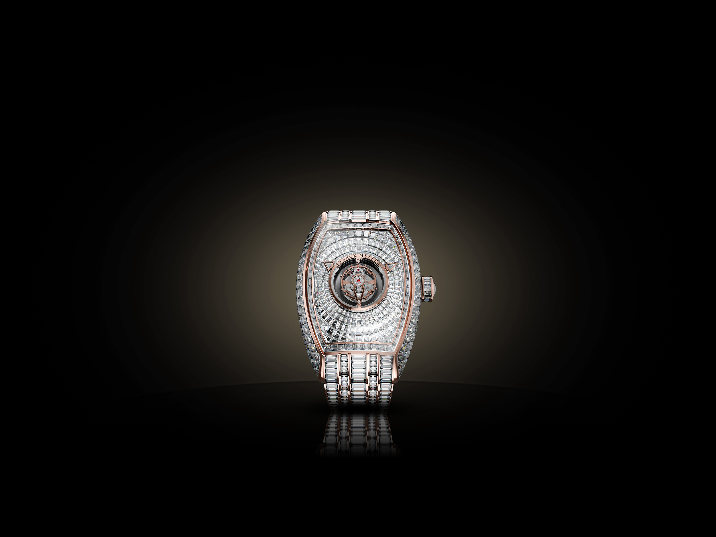 Franck Muller presents the Curvex CX Grand Central Tourbillon Baguette