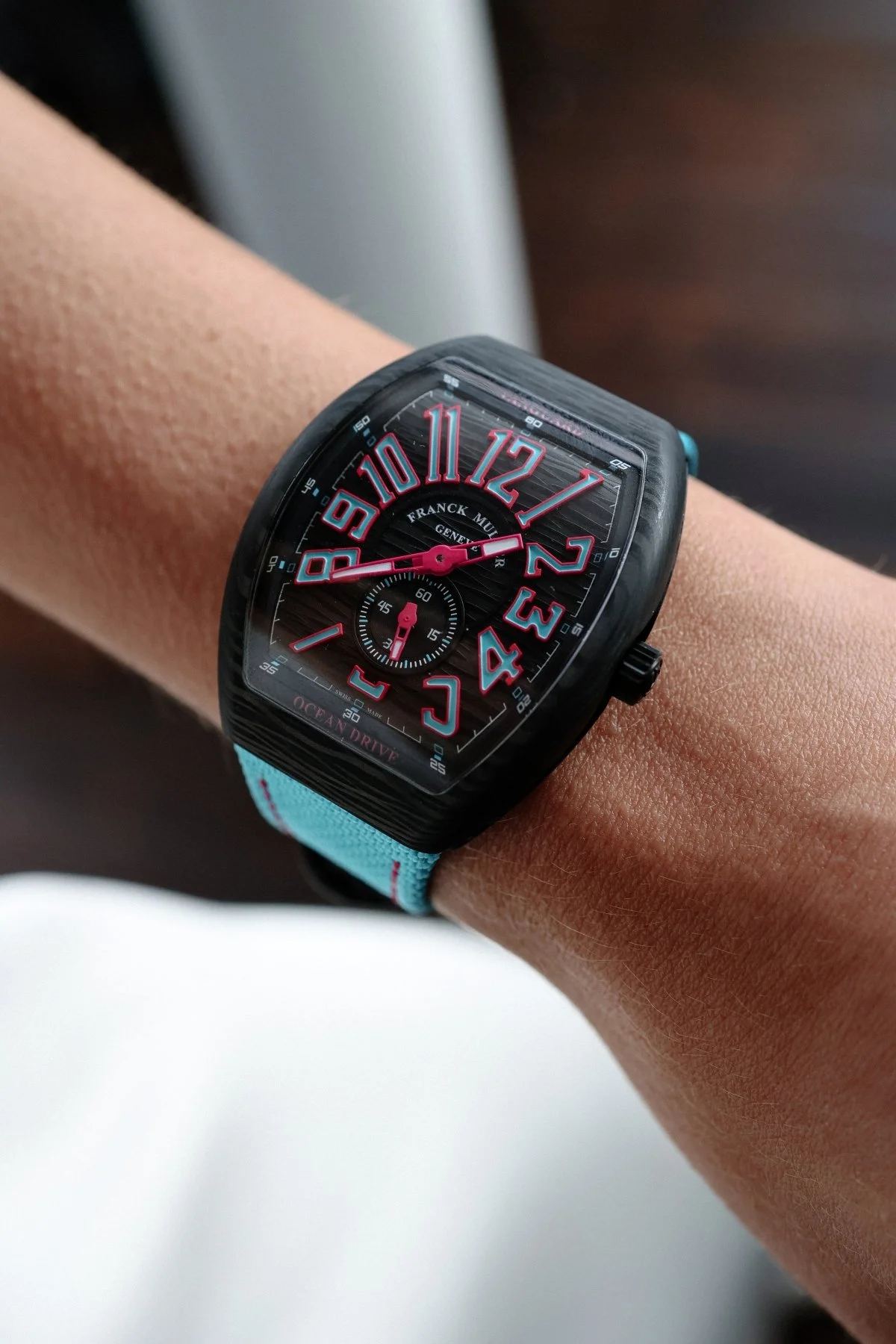Franck Muller presents the Vanguard Ocean Drive