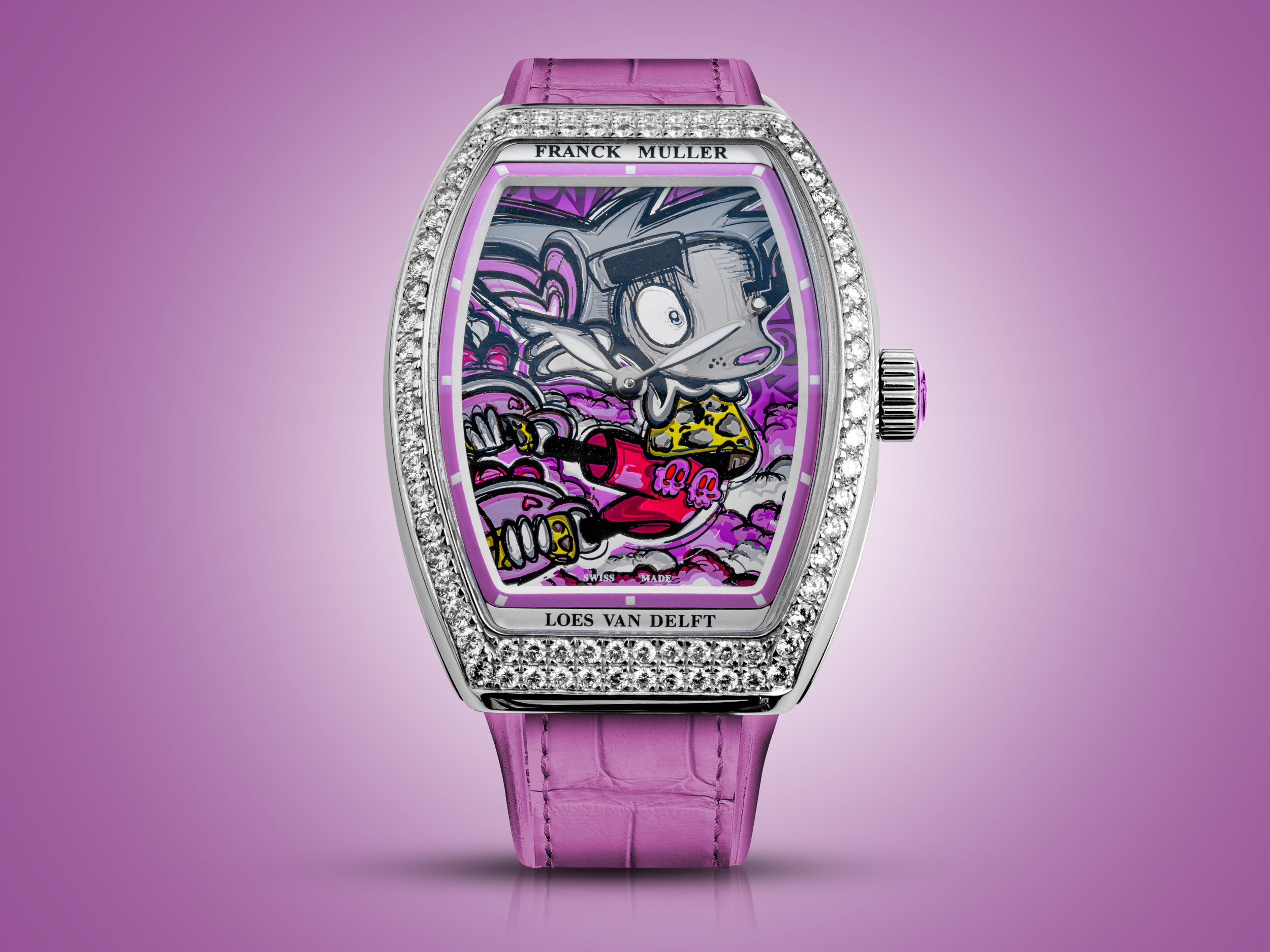 Franck Muller presents the exclusive collaboration with Loes Van Delft 