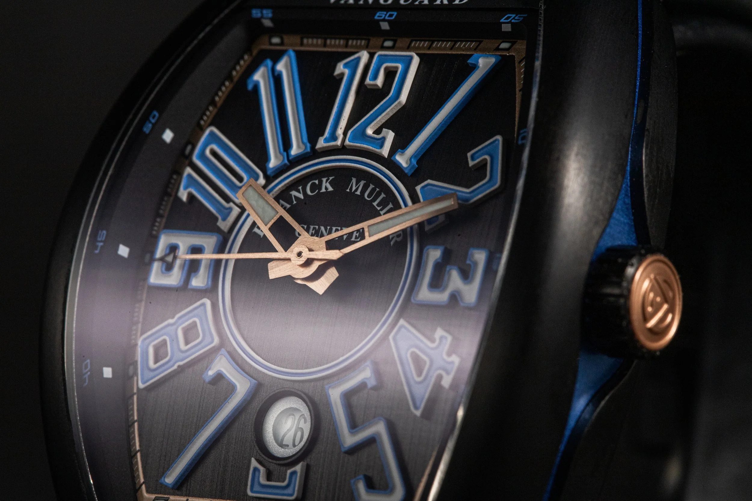 Franck Muller Vanguard Sky front view