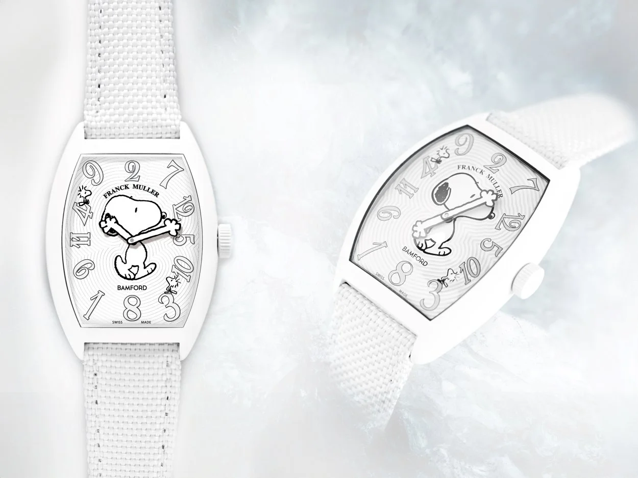 Snoopy Crazy Hour Watch BWD X Franck Muller 'Crazy Love' Snoopy
