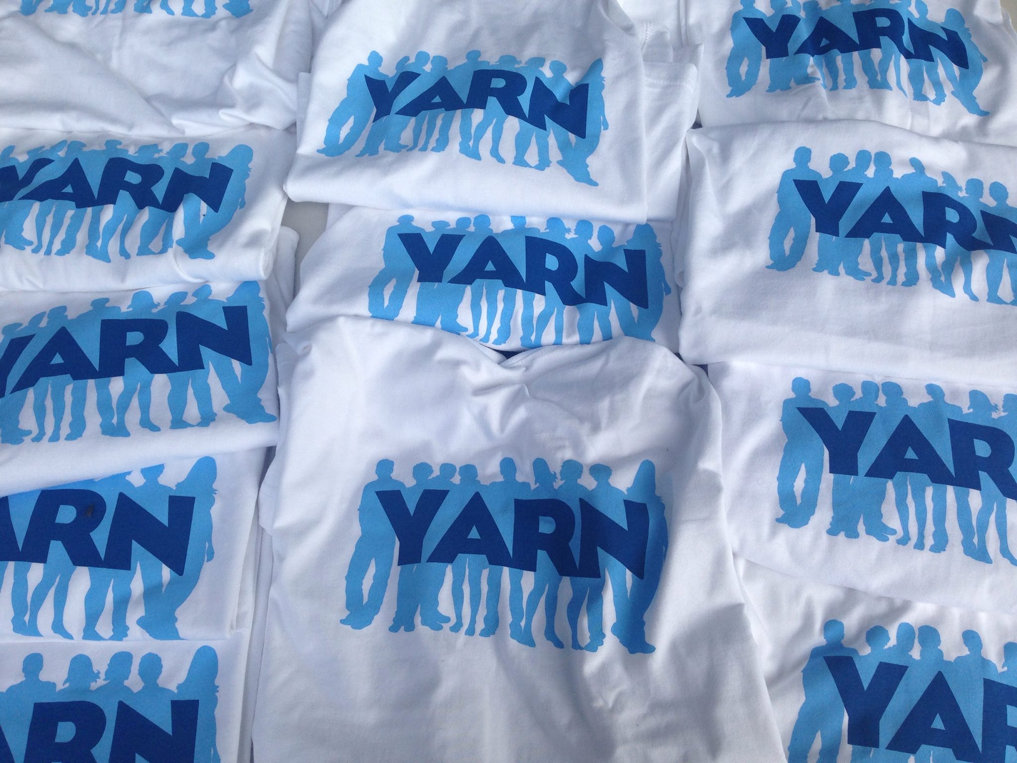2013 YARN NAIDOC Week our first screen print of the YARN Logo on T-Shirts was produced allowing our supporters to have a real presence at university campuses, and in the community by wearing these deadly shirts. T-shirts Printed by Darkies Designs http://www.darkiesdesigns.com.au/
