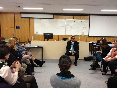 2012 YARN Group established at University of Canberra. See above photo of the students and staff who attended one of the first gatherings.