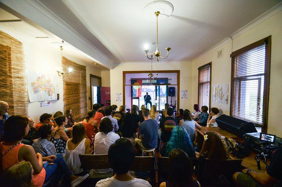2016 January 22nd YARN on the Rooftop of Captain Cook Hotel. See above photo of the many people who attended this gathering.