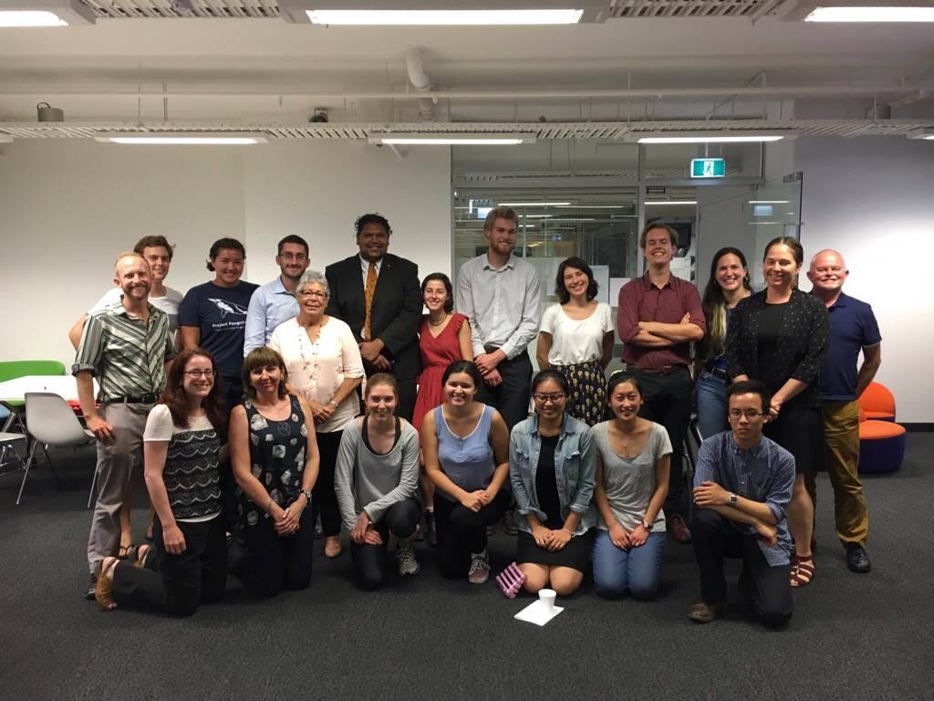 2017 MARCH 29TH - YARN Australia Partners with Engineers Without Boarders Australia at UNSW. Guest Speaker Aunty Barbara Simms Kealey sharing her story and talking about Caring for Country.