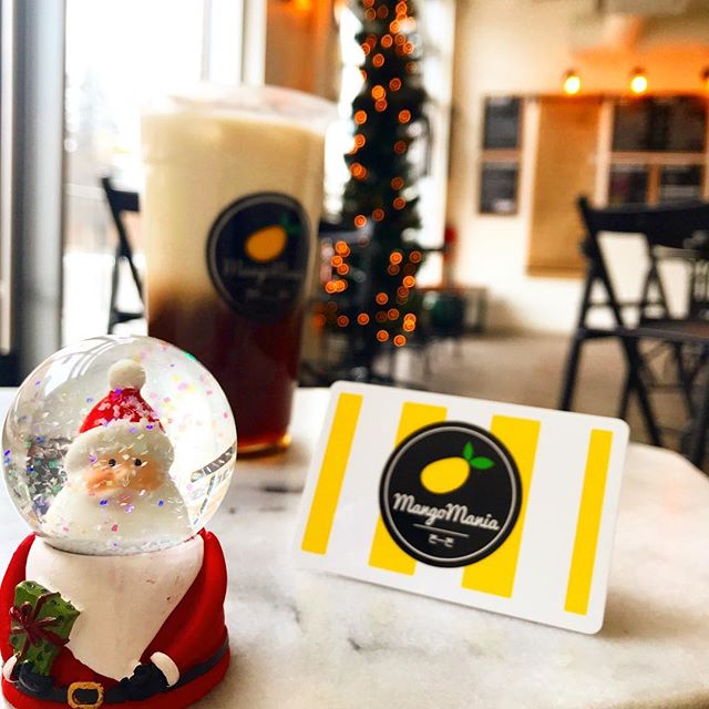 🎁 FREE  M I L K  T E A! 
Buy a $25+ Gift Card and get your choice of Milk Tea on Us! Now til the end of December! Come one, come all 🎄