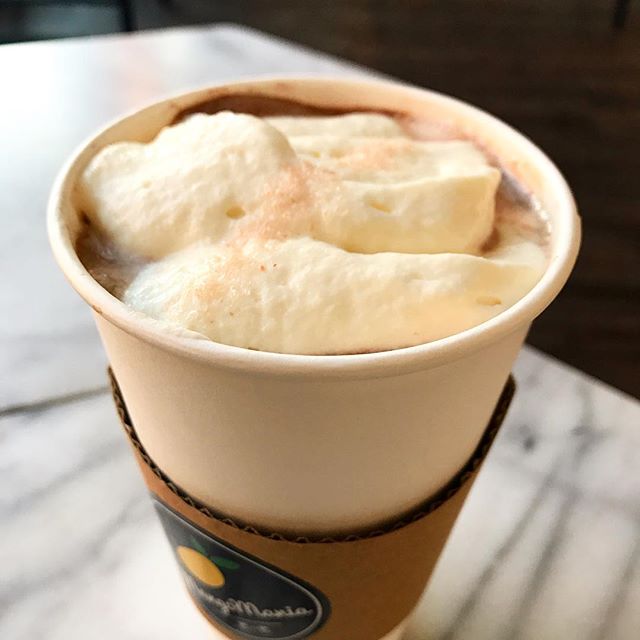 Happy Family Day! Open from noon-10pm tonight! 
Come by with the fam to try our Assam Black Tea Hot Chocolate topped with a Himalayan Pink Sea Salt Cheese Foam. $1 from every one purchased goes to @calgarymealsonwheels Available for the month Februar
