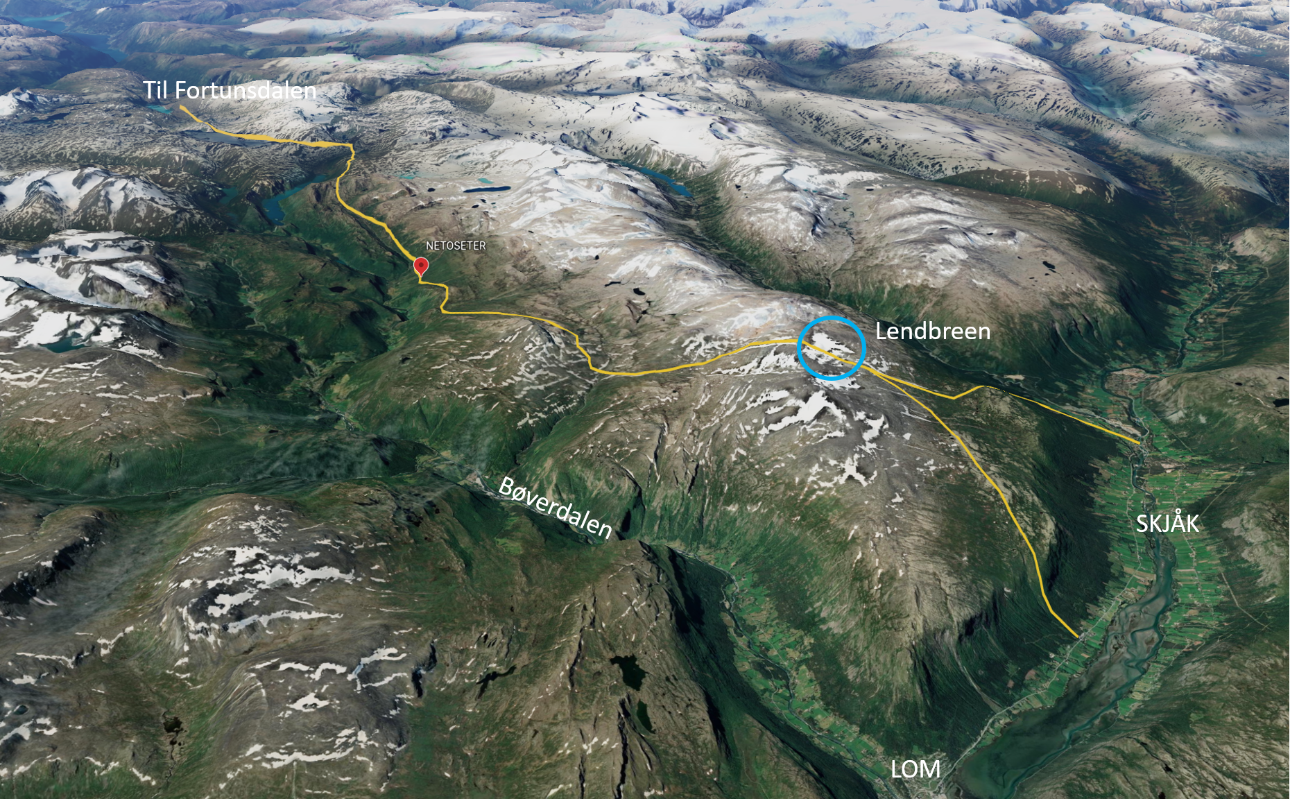 Dei eldgamle ferdselsvegane over fjellet – vardar og tufter – nye oppdagingar