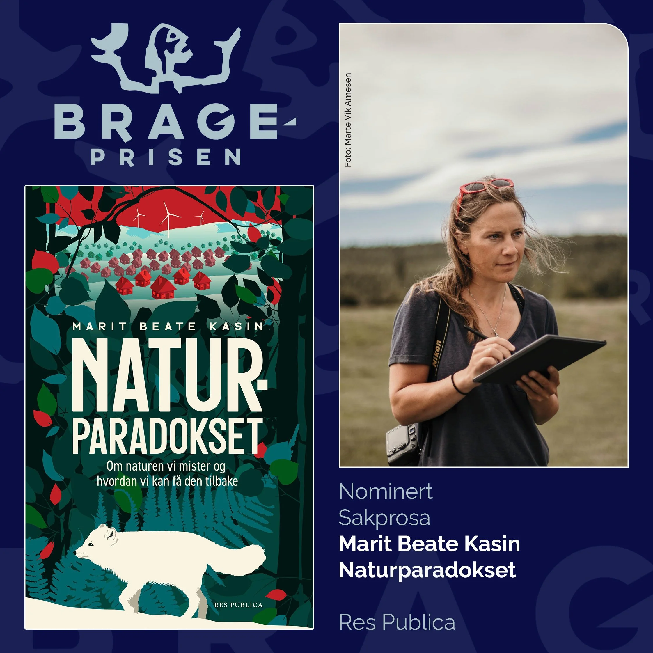 FOREDRAG // Naturparadokset // med forfattar og journalist Marit Beate Kasin