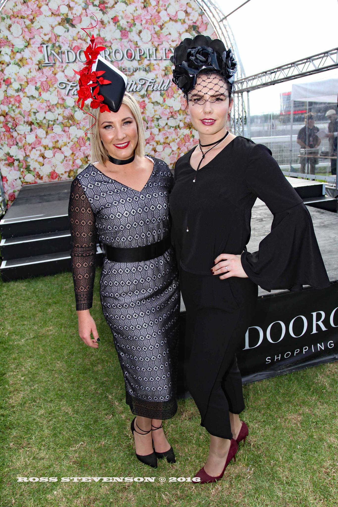 With my friend and client Amanda both wearing custom pieces Image by Ross Stevenson 