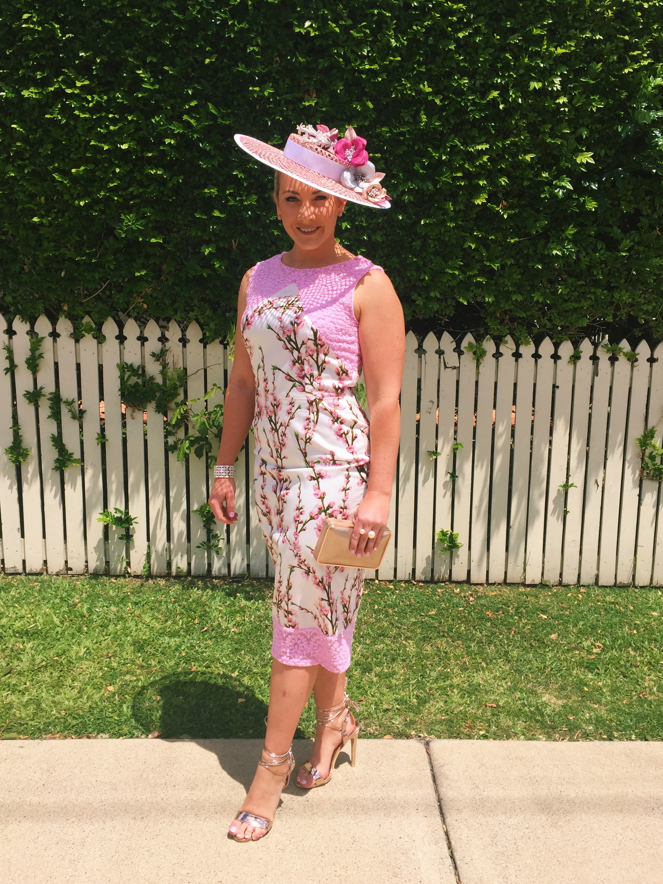 National Breast Cancer Awareness Pink Day was themed a touch of pink Millinery by Pink Lane Hats
