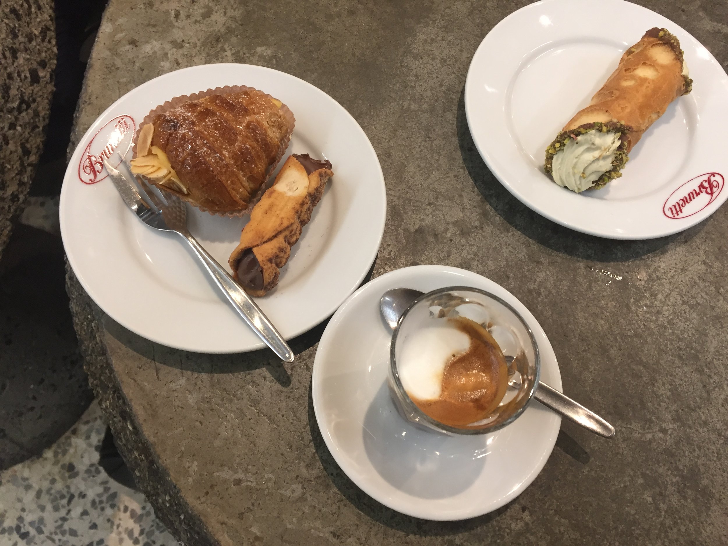 Treats were a plenty! Ohh Brunetti's 