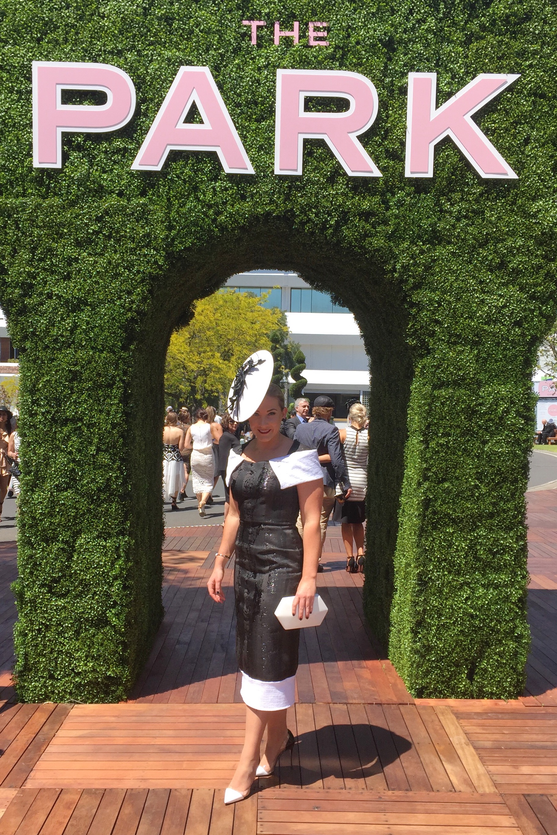 Between the arches of The Park