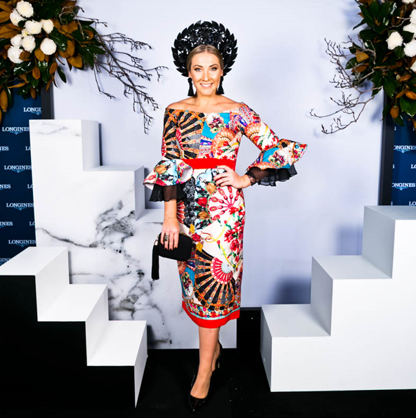 My entry photograph at The Fashion Chute Image: theraces.com.au