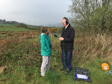 Interview for Radio Wales