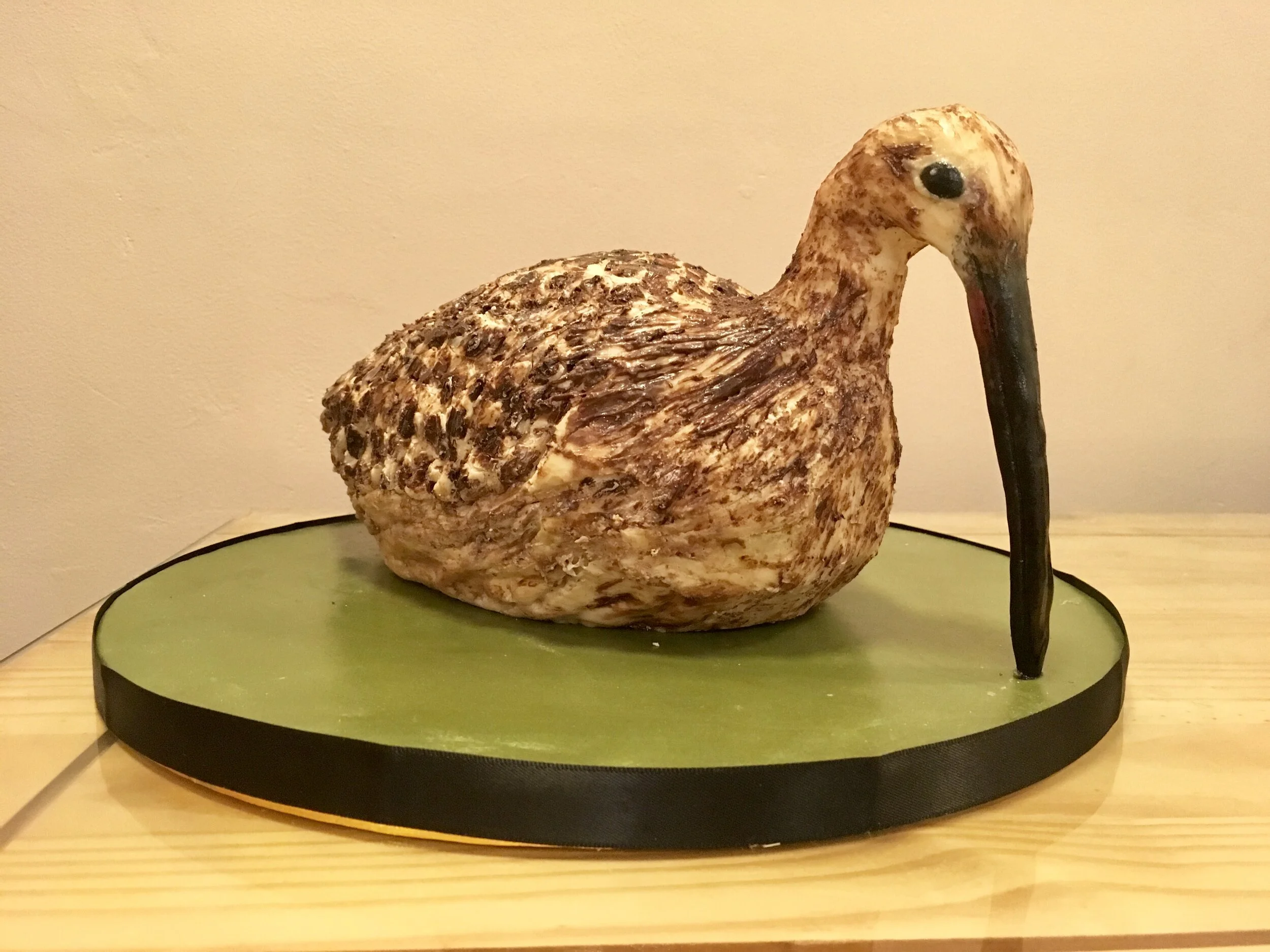 The raffled curlew cake