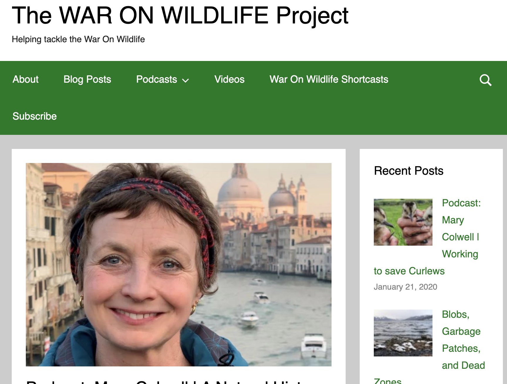 GCSE in Natural History