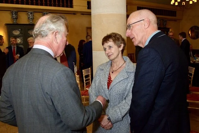 Mary Colwell with Andy Clements, head of BTO, recently took part in the Highgrove Curlew Summit hosted by the Prince of Wales in February 2020.