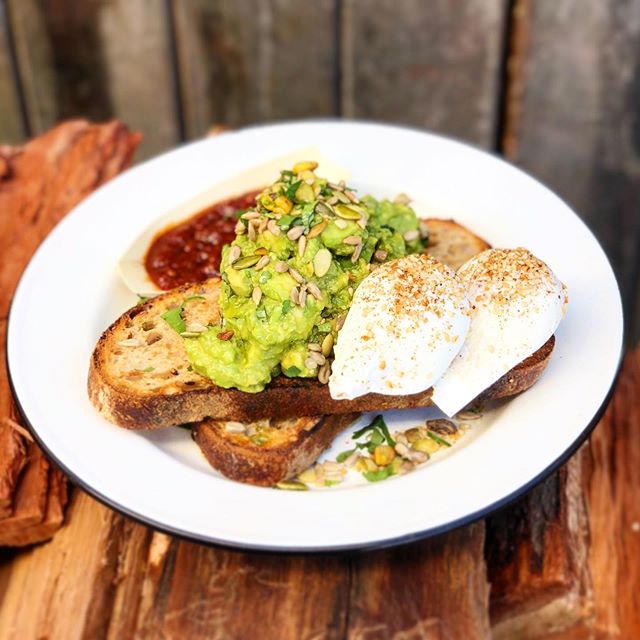 RUSTIC AVO🥑 || Our very own wood-fired, 7-grain, sourdough toast, piled high with fresh avocado, topped with toasty wholesome pistachios, sunflower seeds &amp; pepitas, dressed with lemon juice, Joseph Olive oil, fresh parsley &amp; voil&agrave;, yo