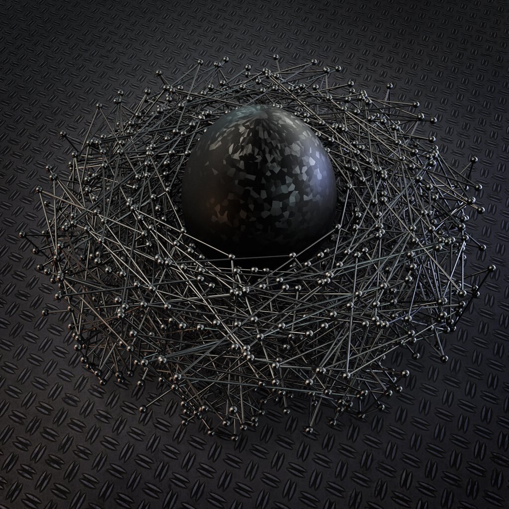 Robot birds nest 

#cg #cgi #3d #c4d #cinema4d #cinema4darnoldrender #cinema4darnold #arnoldrender #3dart #scifiart