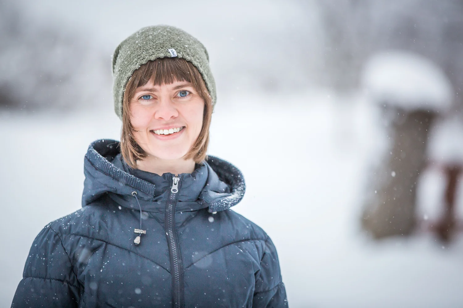 GRO MARIE SVIDAL HAR GJORT SVENSKE AV SEG, MEN SLEPPER SI ANDRE PLATE HEIME I JØLSTER. FOTO: MARTIN HUGNE