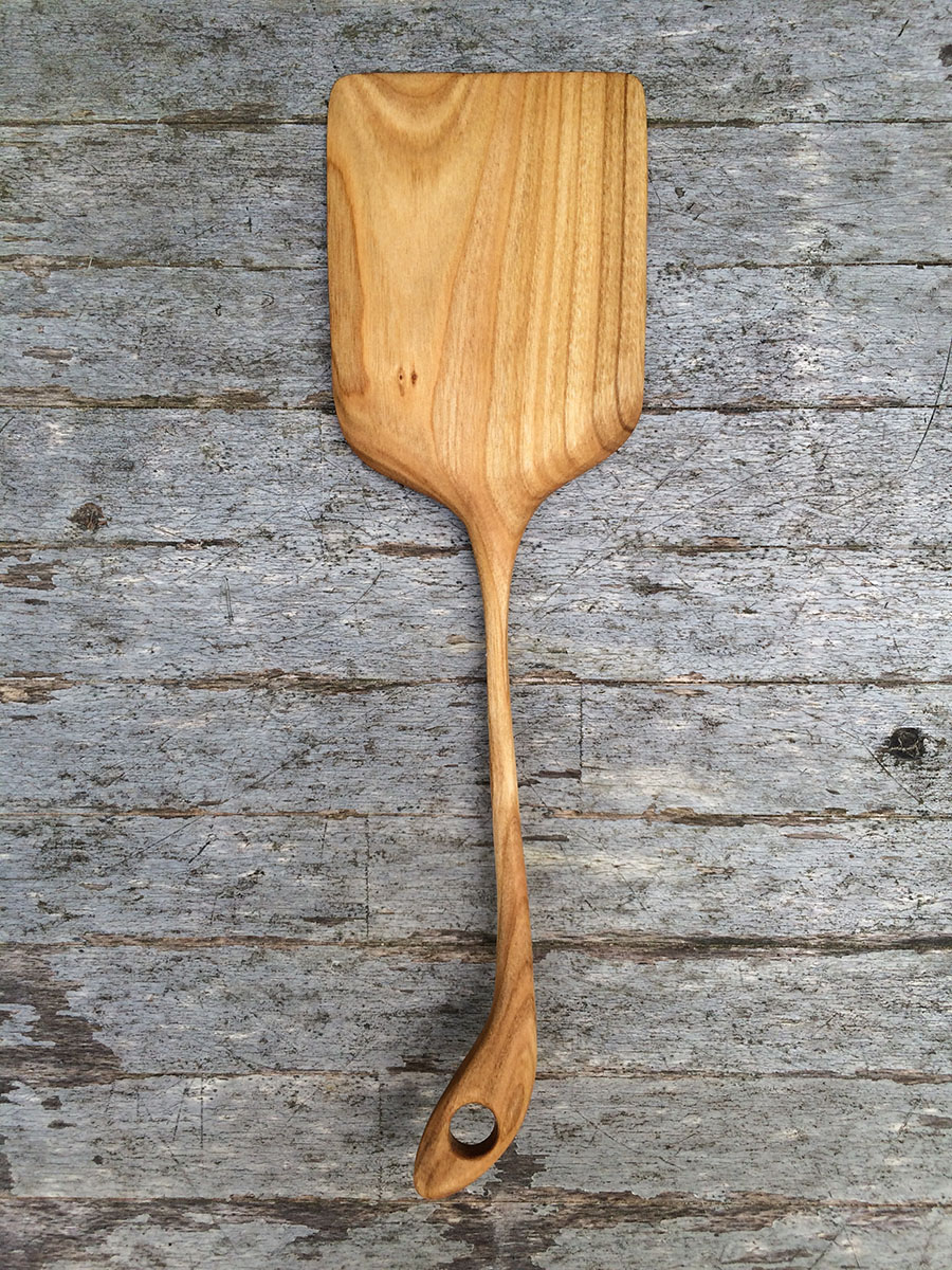 Cherry wood spatula