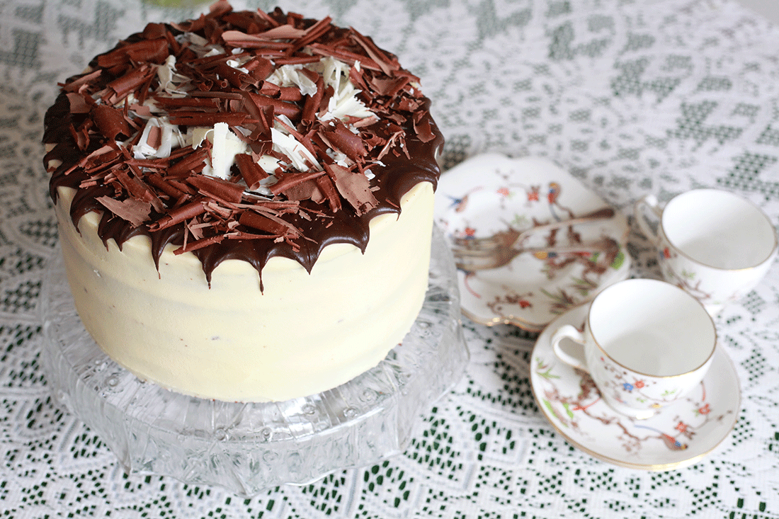 Triple Chocolate Layer Cake
