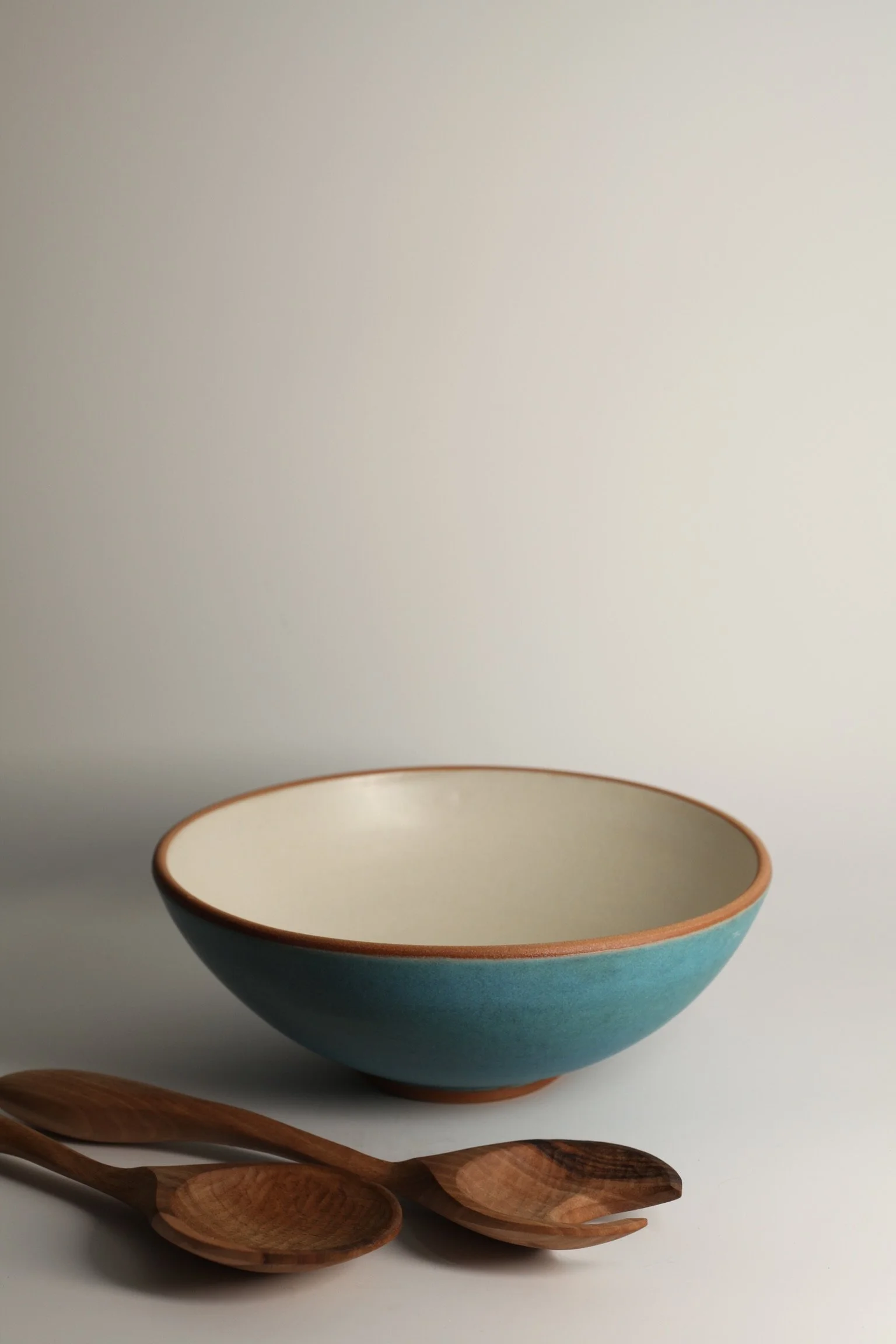 Turquoise Serving Bowl