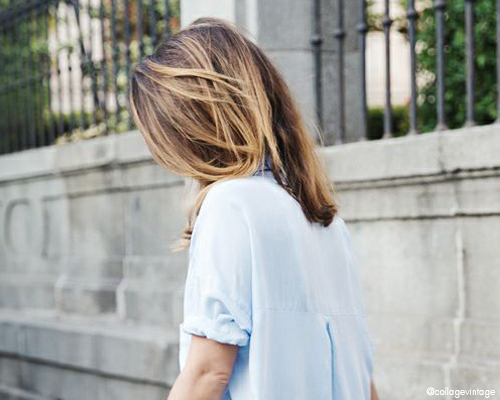 Les conseils d'Anita Pour quelle couleur ? Une base châtain ou châtain clair. Ici, l’effet soleil est présent sur les mèches de recouvrement, ce qui le rend très visible. L’entretien : Tous les 2-3 mois.