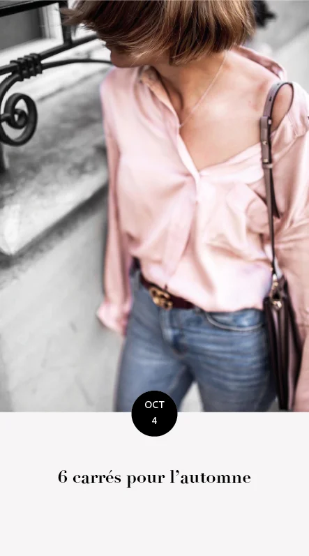 6 carrés automne