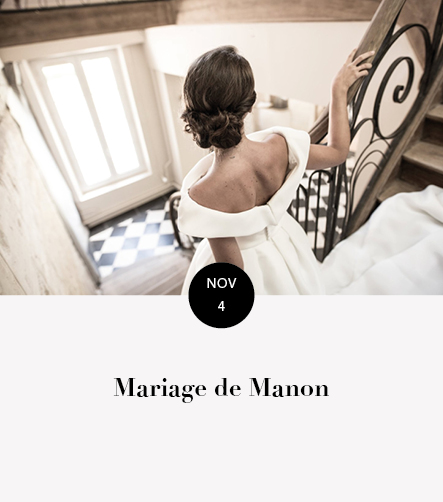 Mariage Manon
