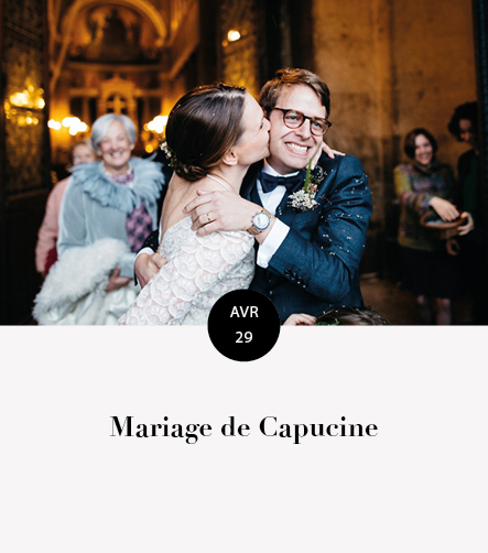 mariage capucine