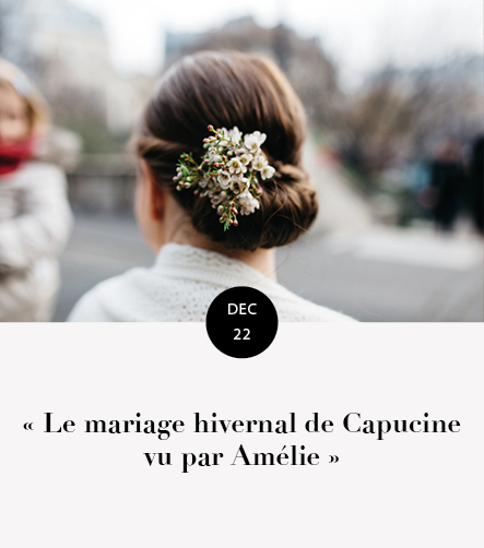 mariage capucine