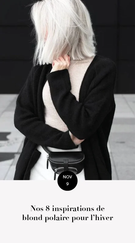 inspirations blond polaire