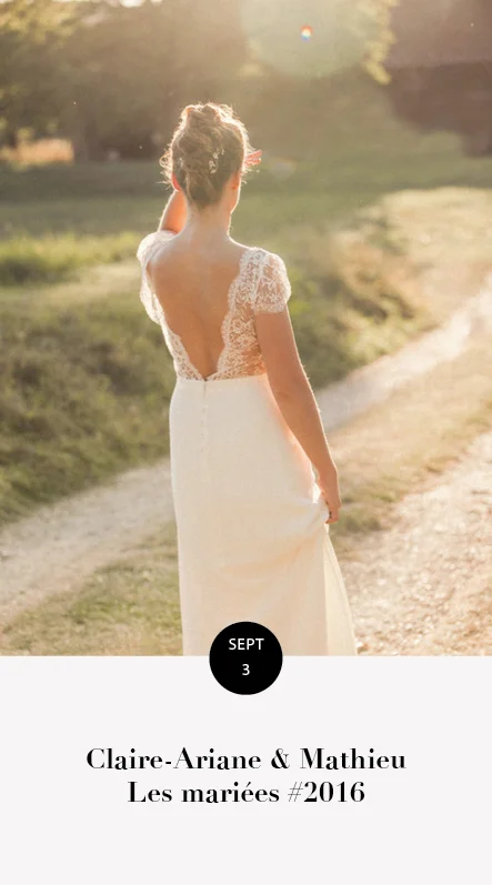 mariage claire arianne