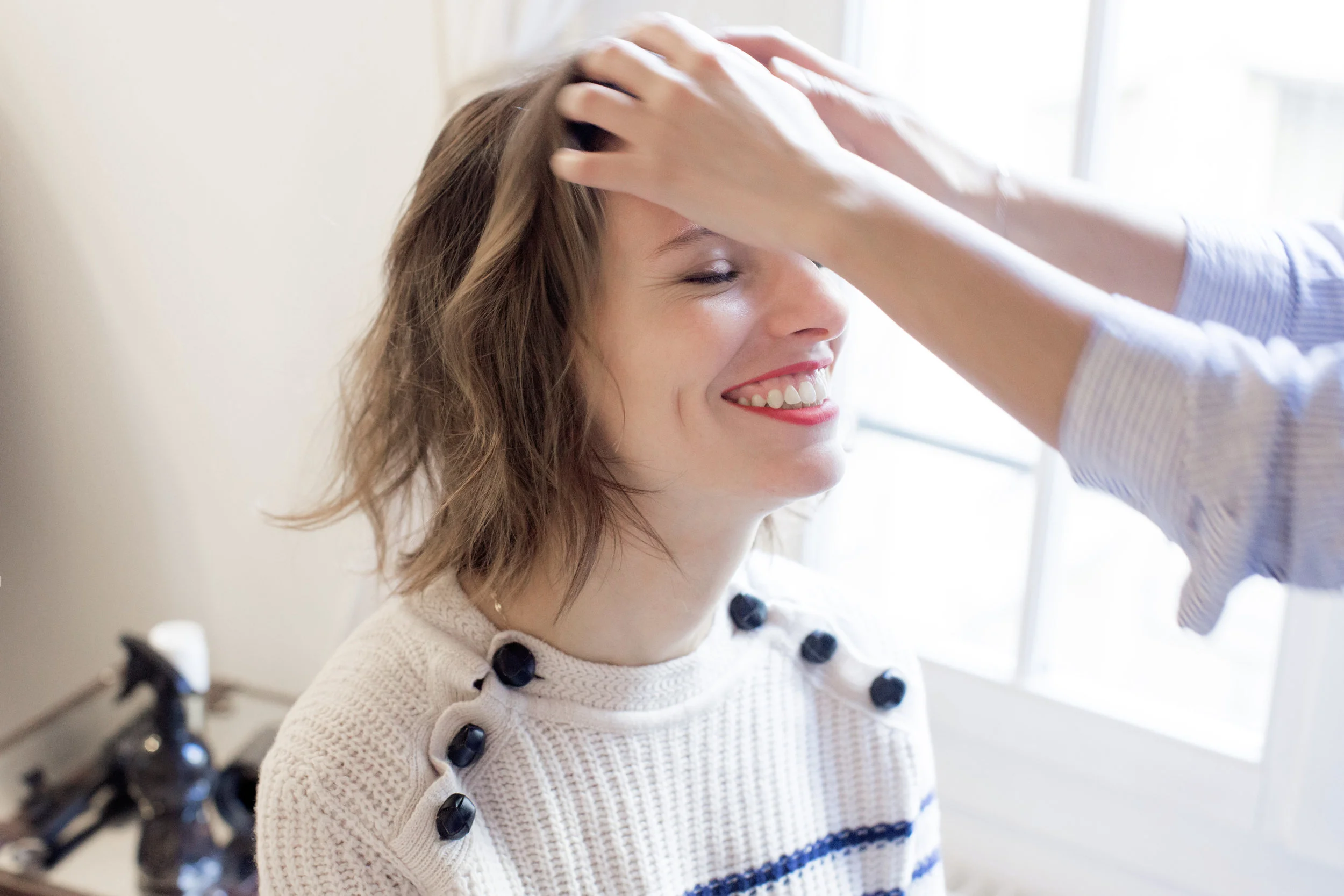 Frange Carré Wavy Cheveux Fins