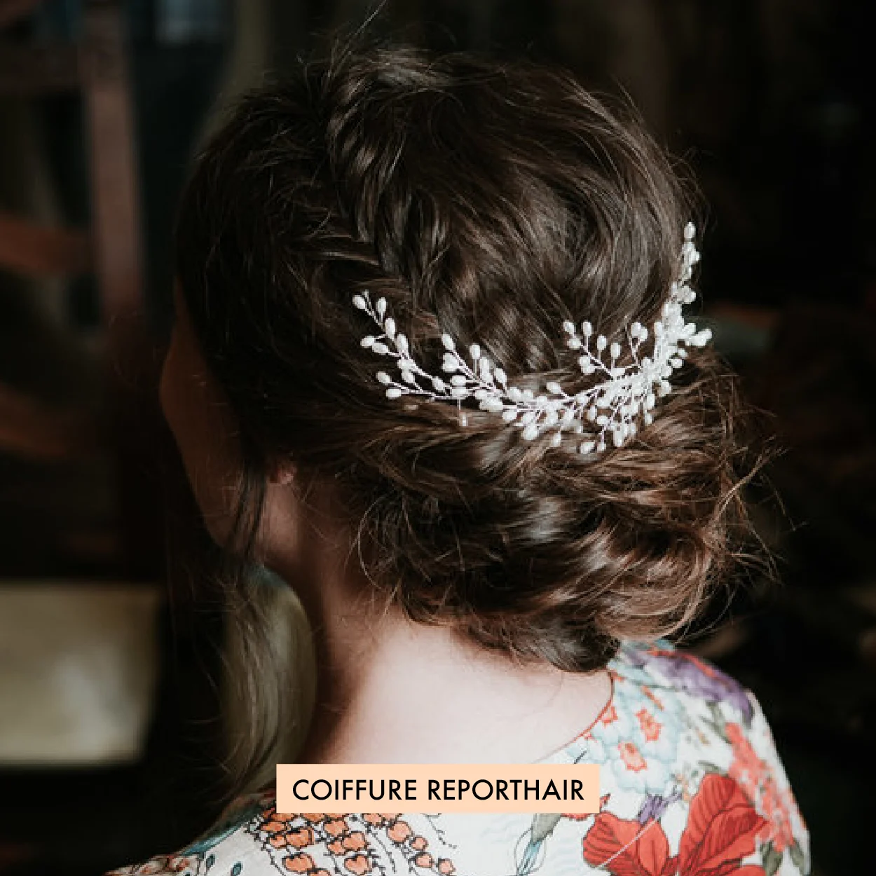 accessoires chignon mariage
