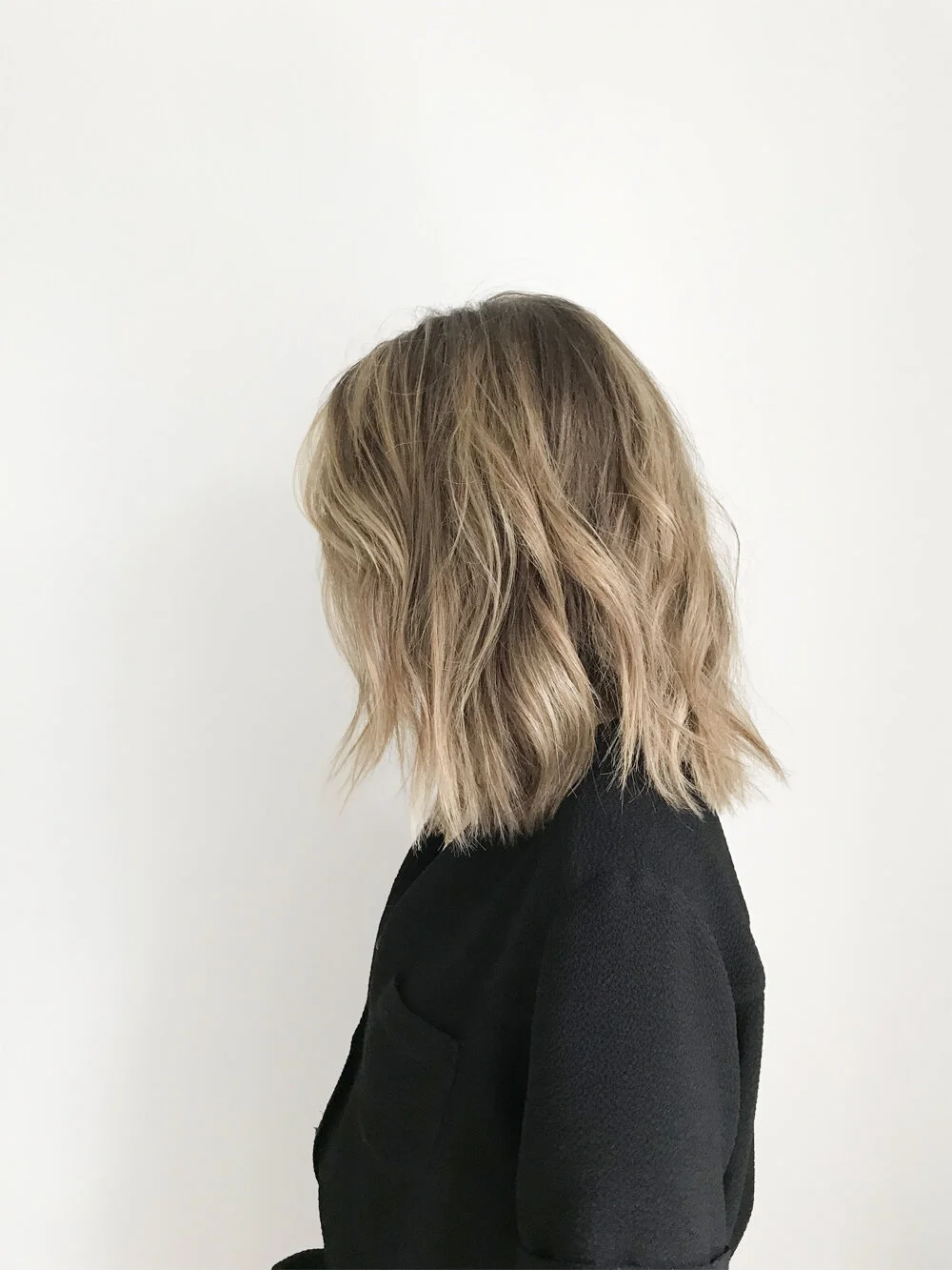 balayage naturel blond