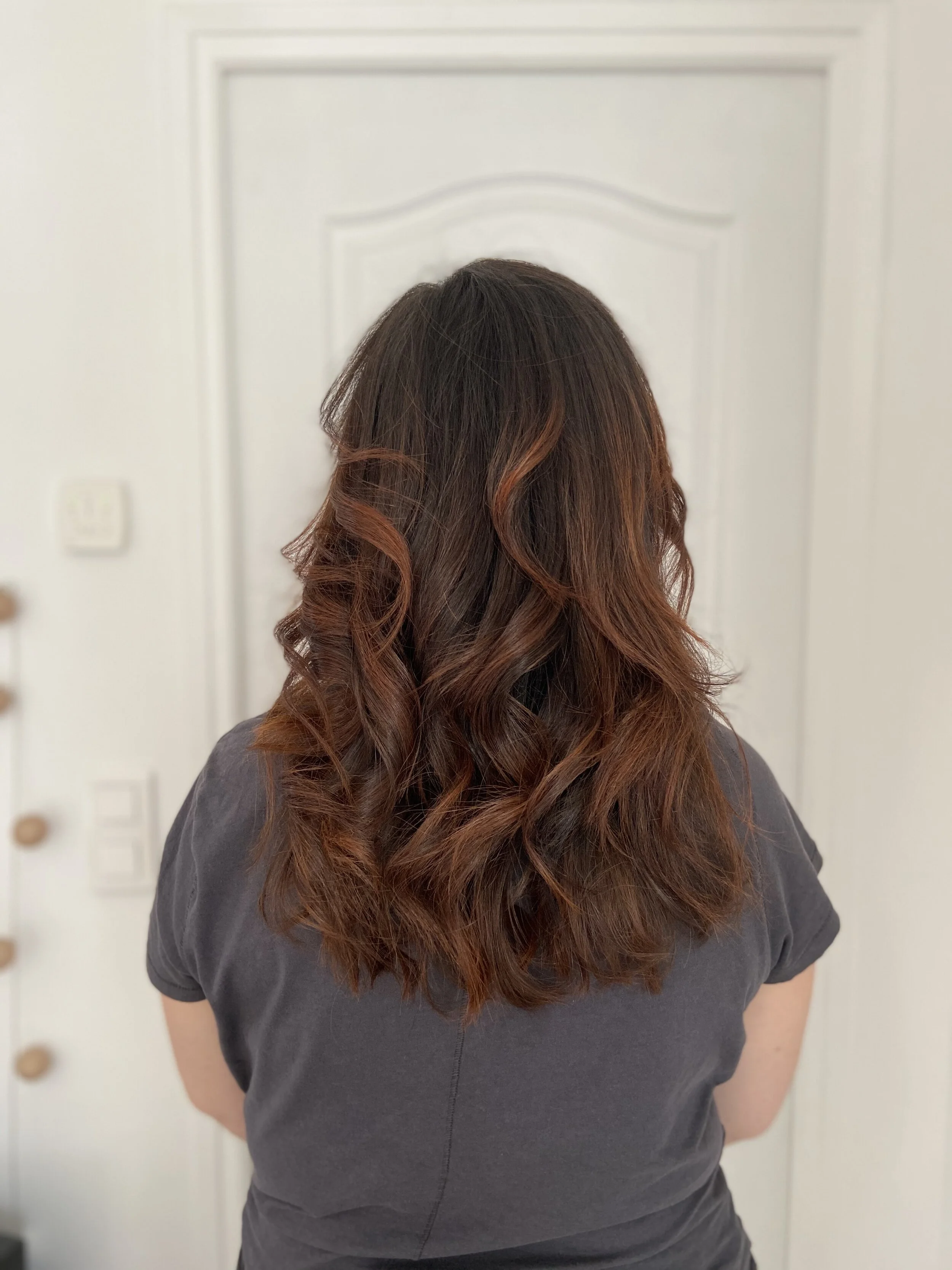 balayage sur blond vénitien