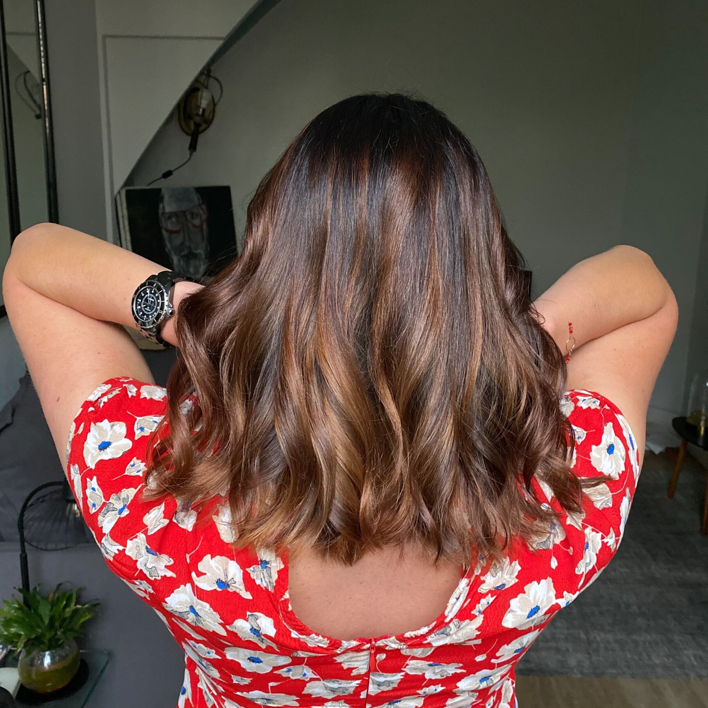 balayage cheveu court